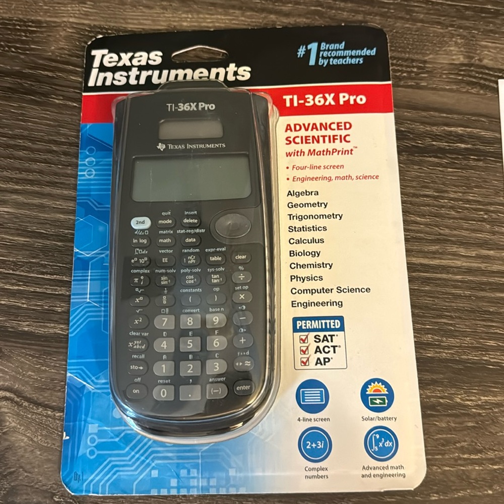 Texas Instrument TI-36X Pro Advanced Scientific Calculator